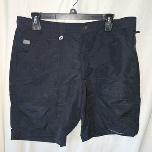 Columbia Men's Black Athletic Cargo Shorts